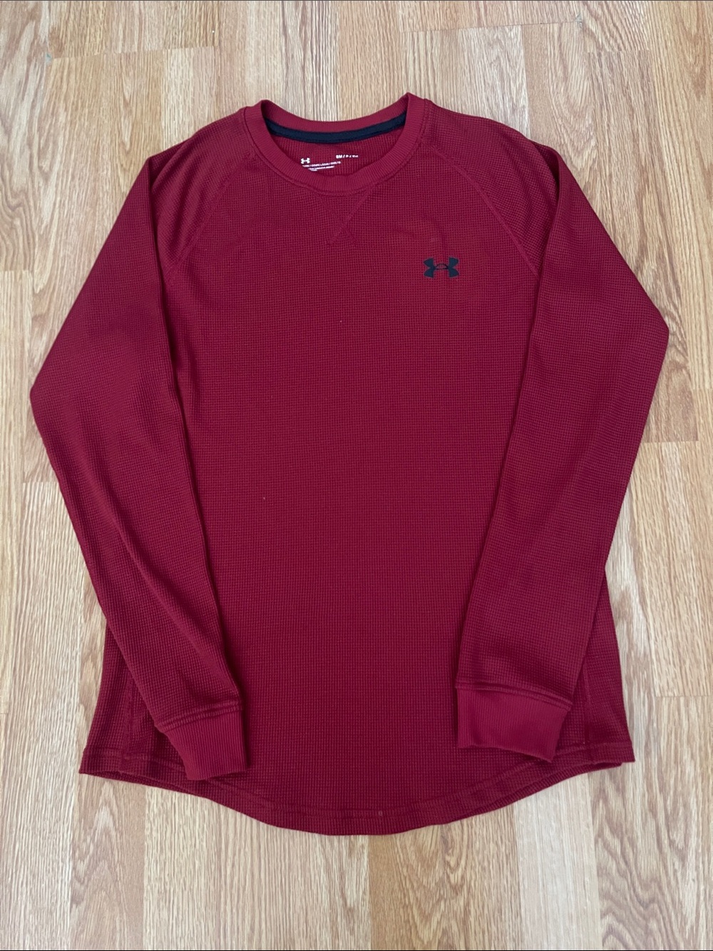 Under Armour Men’s Long-Sleeve Maroon Performance Shirt